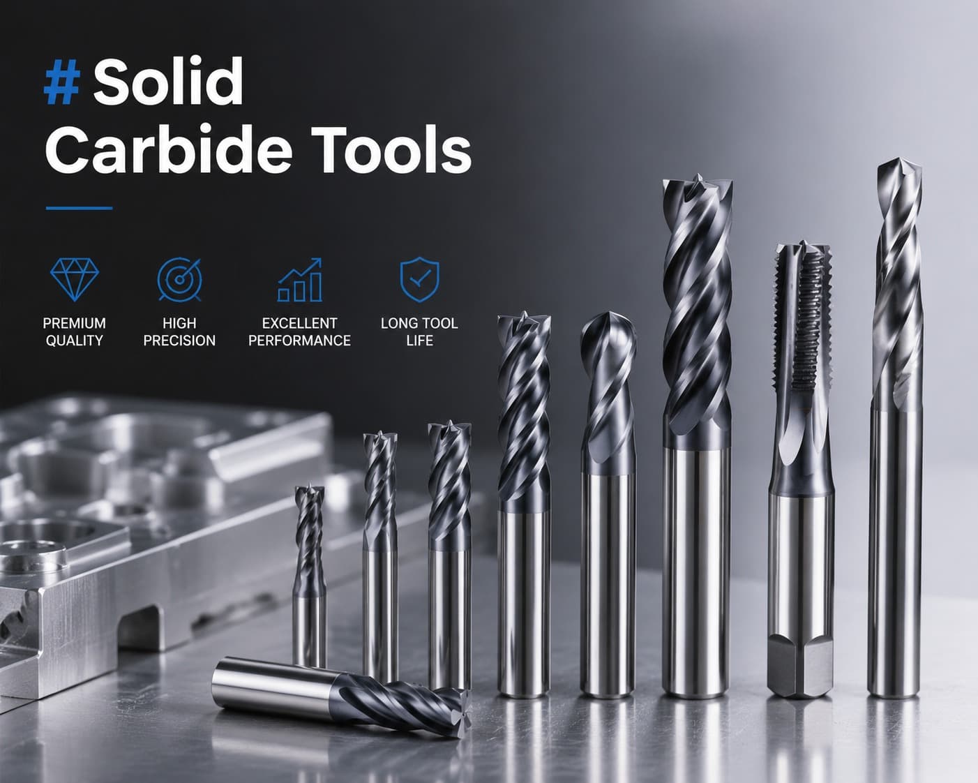 Solid Carbide Tools Manufacturers in India | Purchase Junction